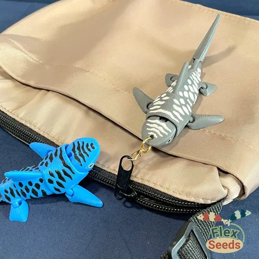 Tiger Shark Keychain