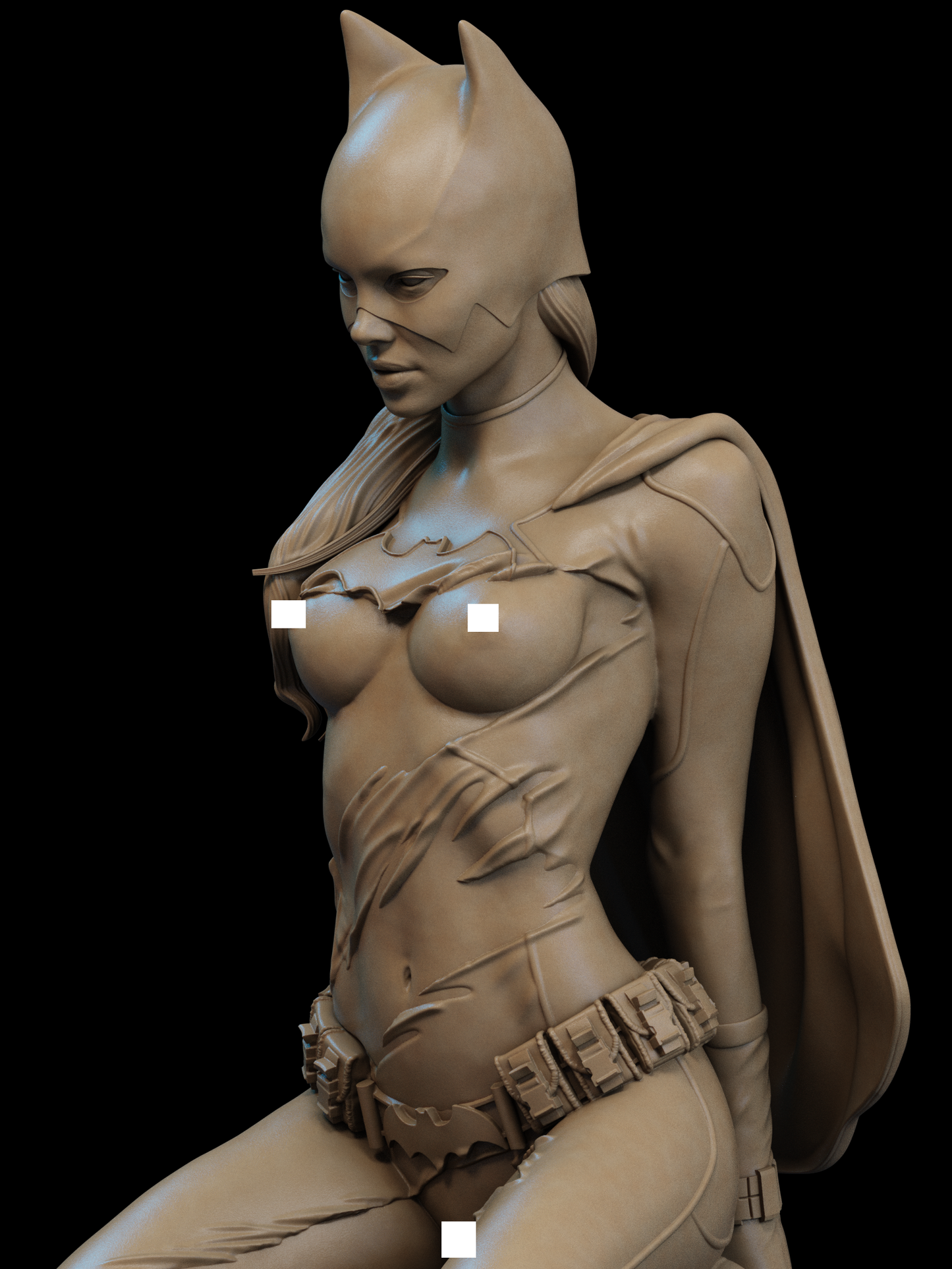 Batgirl Bound (Nude Version)