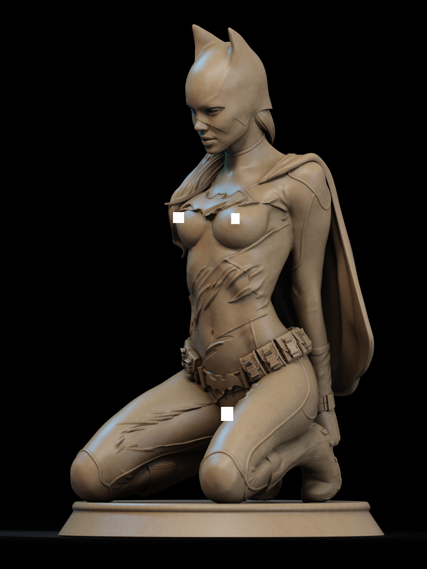 Batgirl Bound (Nude Version)