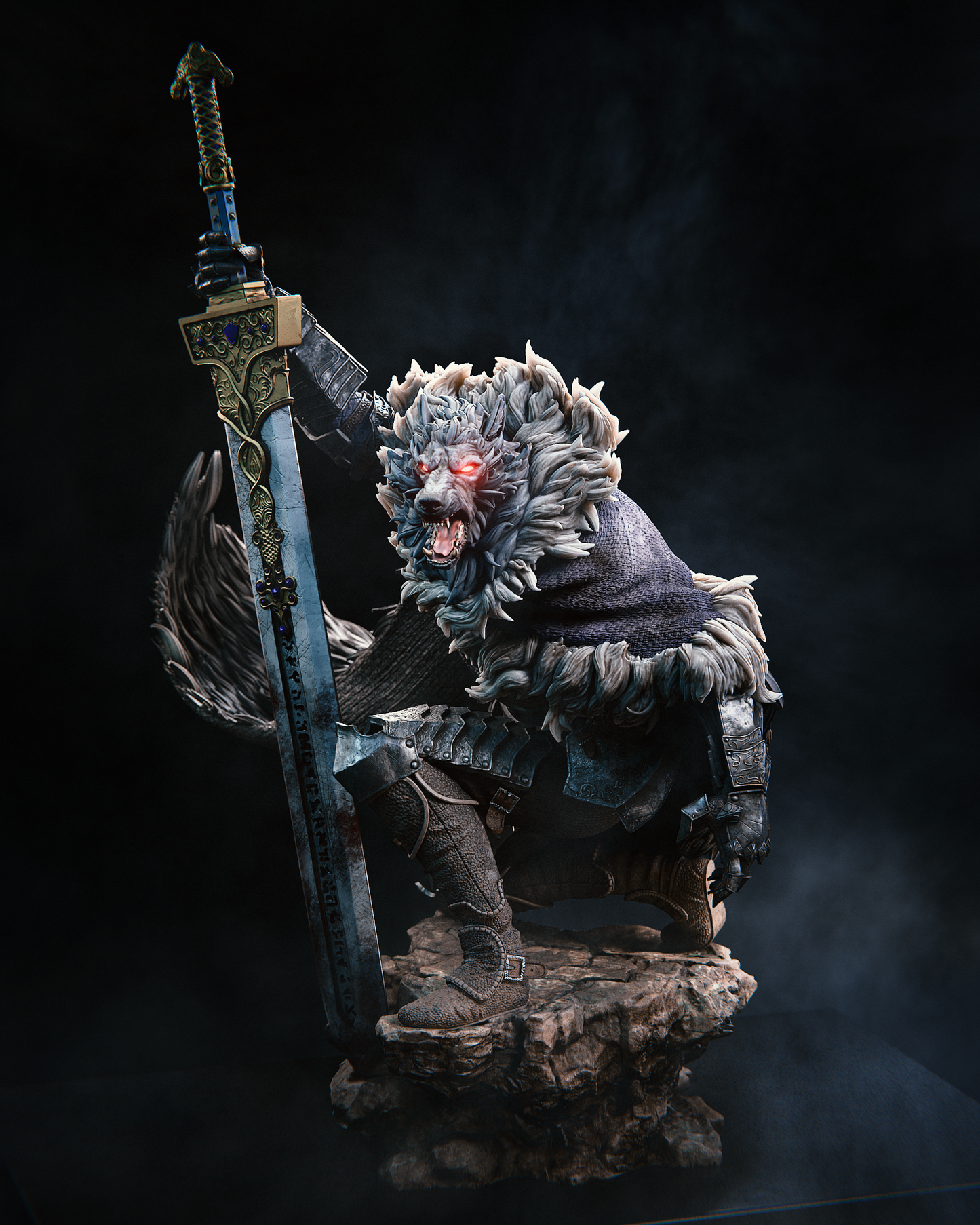 Blaidd the Half-Wolf