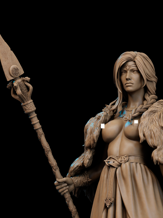 Freyja - Norse Goddess of Love and War (Nude Version)